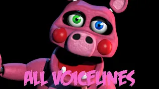 Pigpatch | All Voicelines with Subtitles | Ultimate Custom Night