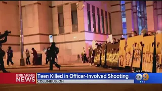 Columbus Police Show Video Of Officer Fatally Shooting 16-Year-Old Girl