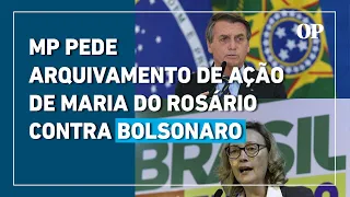 MP pede para arquivar ação contra Bolsonaro por injúria a Maria do Rosário