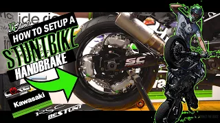 How To Setup a Stunt Bike Handbrake