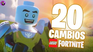 20 NOVEDADES de la ACTUALIZACIÓN SORPRESA de LEGO FORTNITE