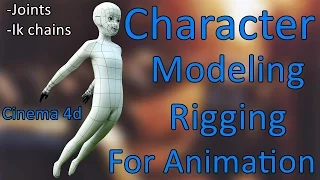 Cinema 4D | Character | Modeling & Rigging | Tutorial