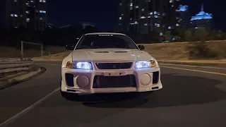 Midnight run | EVO 5 RS (pure sound no music)