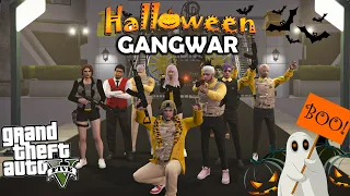 Halloween GANGWAR ng Billionaire Gang sa GTA 5!! | Billionaire City RP