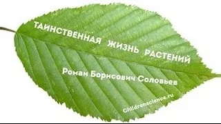 Таинственная жизнь растений. Выпуск 1