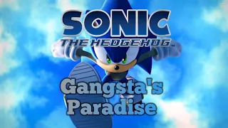 Sonic the Hedgehog AMV Gangsta's Paradise(Like a storm remix)