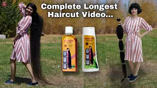 🙌🏻The Day of The HairCut Part: 3,😍Complete Longest Haircut video..The most awaited video..| Nilanshi