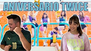 ESPECIAL ANIVERSARIO TWICE 🎉🎊 | REACCIONAMOS A "LIKE OH AH", "CHEER UP" Y "THE FEELS" OFFICIAL M/V