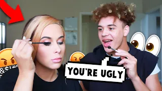 ANNOYING My GIRLFRIEND While She Does Her MAKEUP *gone too far*