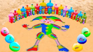 How to make Rainbow Digital Circus with Orbeez, Balloons Fanta, Coca Cola vs Mentos & Popular Sodas