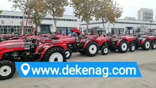 China 50hp 4wd garden tractor under production