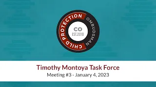 Timothy Montoya Task Force – Meeting 3 (Jan. 3, 2023)