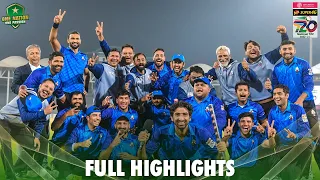 Full Highlights | Abbottabad vs Karachi Whites | National T20 Cup 2023-24 Final