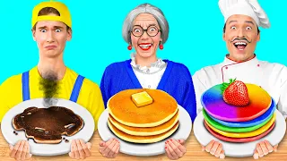 Кулинарный Челлендж: Я против Бабушки | Кухонные Войны от Fun Teen Challenge