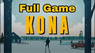 KONA - Full Game Walkthrough Gameplay No Commentary Playthrough Xbox GamePass