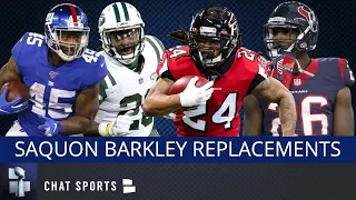 Saquon Barkley Replacements: Top Players NY Giants Could Sign + Fantasy Football Waiver Wire Options