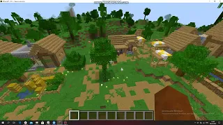 Сид на красивую деревню в джунгли в minecraft 1.18.1