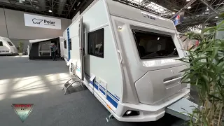 2023 Polar 730 FDCXA Wohnwagen Interior and Exterior Walkaround Dusseldorf Caravan Salon 2022