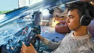 This gamer has succeeded in showing the world that he can become a professional racer