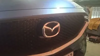Mazda cx-5. Установка видеорегистратора с дополнительной камерой.