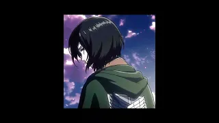 Mikasa Ackerman-edit| untouchable #aot #mikasa #anime #shorts