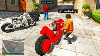 Stealing BILLIONAIRE Bikes In GTA 5 RP!