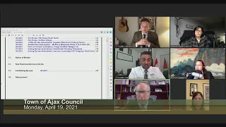 Town of Ajax Council Meeting March 22nd