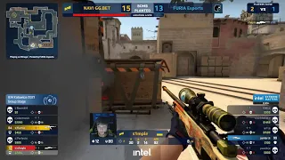 M1 | s1mple (3 AWP) и flamie , De_Mirage vs FURIA