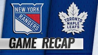 Georgiev, Strome lift Rangers past Maple Leafs in OT