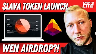 Brand New Cosmos L1 Set to LAUNCH | Lava Network TOKENOMICS Deep Dive + Airdrop!?