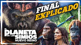 El planeta de los simios NUEVO REINO | Final EXPLICADO | Nueva trilogía RESUMEN (2024)