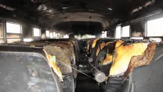 More Blood, More Heart: The Making of Hobo With a Shotgun clip "Flamethrower on a School Bus"