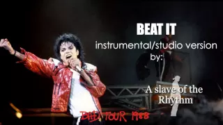 Michael Jackson | Beat it - BAD World Tour - instrumental/studio version