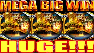 **HUGE MEGA WIN!!!** OVER 1100X! Pirate Ship WMS Slot Machine Bonus