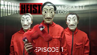 MONEY HEIST vs POLICE : Mystery of the ALPHABET LORE || Phim Parkour || Bí Ẩn Chữ Cái - Ep 1