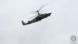 Ka-52 aerobatics in difficult weather conditions / Пилотаж Ка-52 в сложных погодных условиях