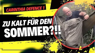 Carinthia Defence 1 "Kältefalle Hängematte: Warum ein Schlafsack bei 12°C nicht genug ist!