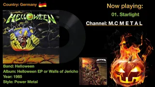 Starlight - Helloween, 1985 Helloween EP album, and Walls Of Jericho album. Lyrics in description.