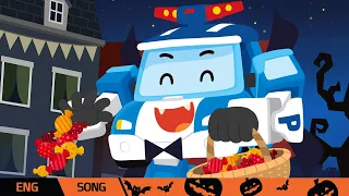 Halloween Candy | MV | Halloween Nursery Rhymes | Kids Songs | Robocar POLI - Nursery Rhymes