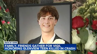 Vigil held for high school student killed in tragic Glenview crash