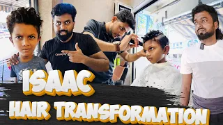 Isaac Haircut Transformation 🔥