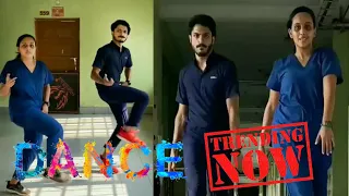 Dance in Scrubs by Kerala Medicos Naveen Razak & Janaki M Omkumar - Rasputin | Trending Now