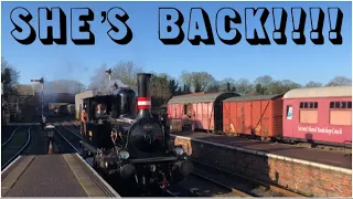 After 38 years, Danish 656 is back on the Nene valley railway!!!