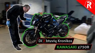 Kawasaki Z750R '11 *stabdziai *sankaba *zvakes **1