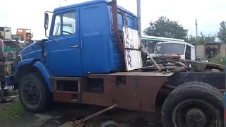 ЗИЛ-Седельный тягач со спальником (Двигатель ЯМЗ-236)ZIL-Truck tractor with sleeping bag (YAMZ-236)