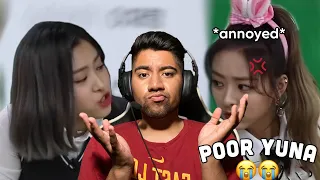 yuna getting insulted by her members  (REACTION)