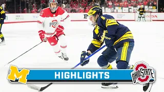 Michigan at Ohio State | Highlights | Big Ten Hockey | 2/2/2024