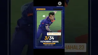 Yuzvendra Chahal bowling spell against India