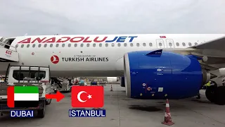 TRIP REPORT | AnadoluJet (ECONOMY) | Airbus A321NEO | Dubai (DXB) - Istanbul (SAW)