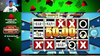 Big Bars Fortune Wheel Jackpot Royale with BONUS WIN [Online Gambling with Jersey Joe # 294]
